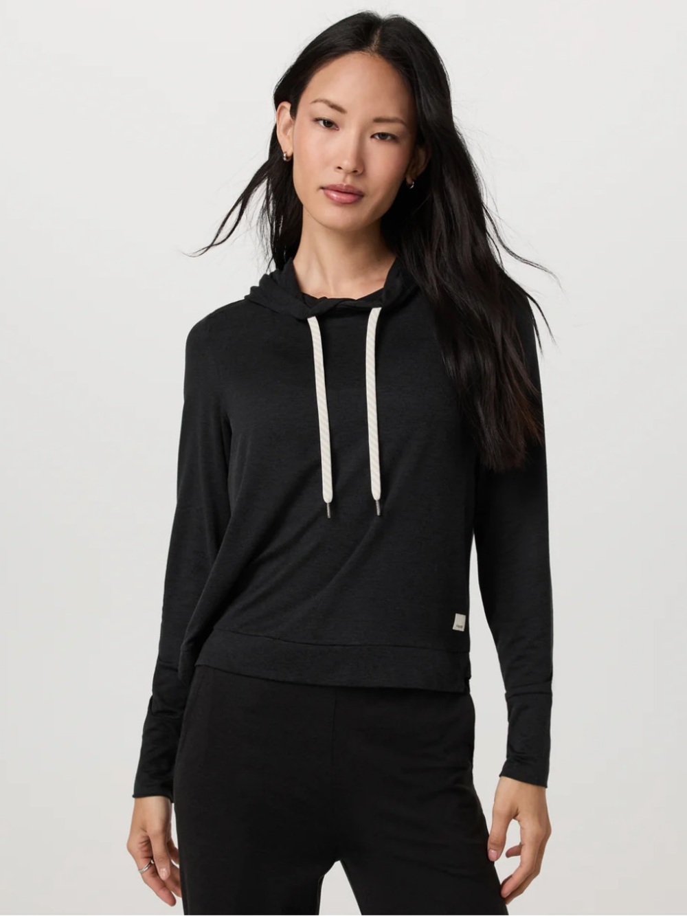 Vuori Black Halo Essential Hoodie Size Small NWOT